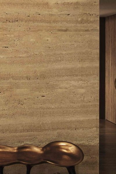 Double doors with half moon door pull hardware from Joseph Giles